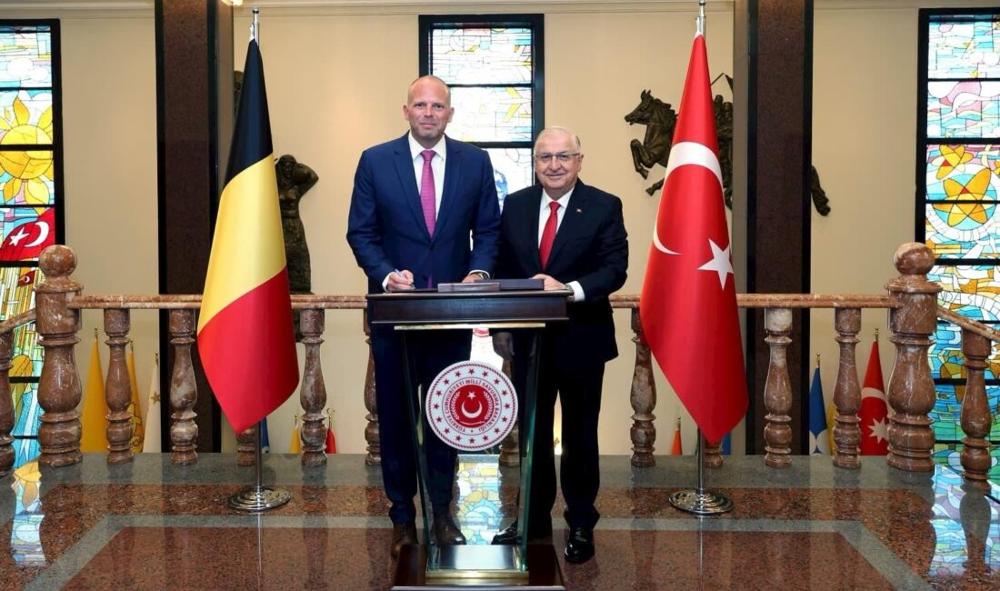 ANKARA / TEKHA Milli Savunma Bakanı Yaşar Güler, Belçika Savunma