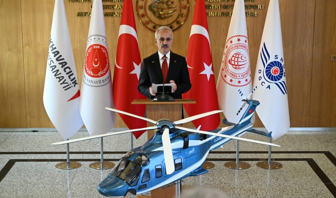 ANKARA / TEKHA Ulaştırma ve Altyapı Bakanı Abdulkadir Uraloğlu, yerli