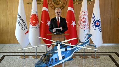 ANKARA / TEKHA Ulaştırma ve Altyapı Bakanı Abdulkadir Uraloğlu, yerli