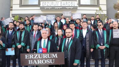 Erzurum Barosu avukatlarından Taha Bağaçlı, hukuk bürosunda uğradığı bıçaklı saldırıdan