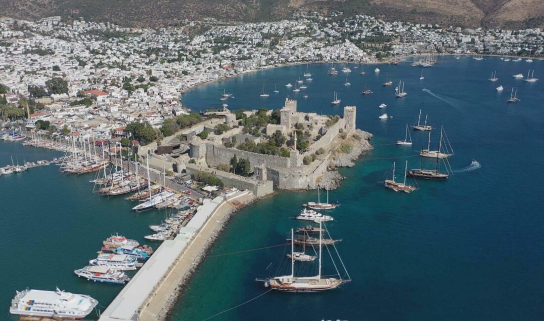 Dünyanın en önemli turizm destinasyonlarından biri olan Bodrum’da turizm hareketliliği