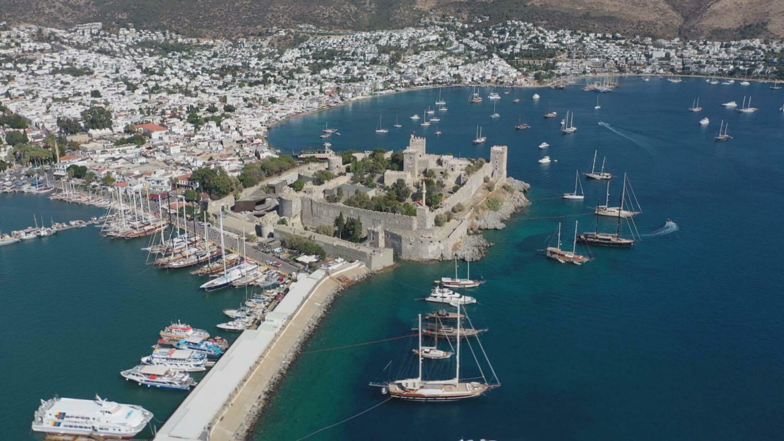 Dünyanın en önemli turizm destinasyonlarından biri olan Bodrum’da turizm hareketliliği