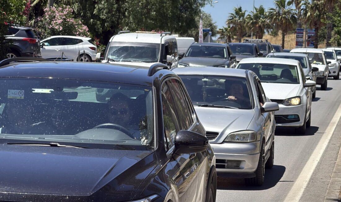 Muğla’nın dünyaca ünlü turistik ilçesi Bodrum’da, Kurban Bayramı tatilini geçiren
