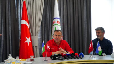 Trendyol Süper Lig ekiplerinden Çaykur Rizespor’un Teknik Direktörü Recep Uçar,