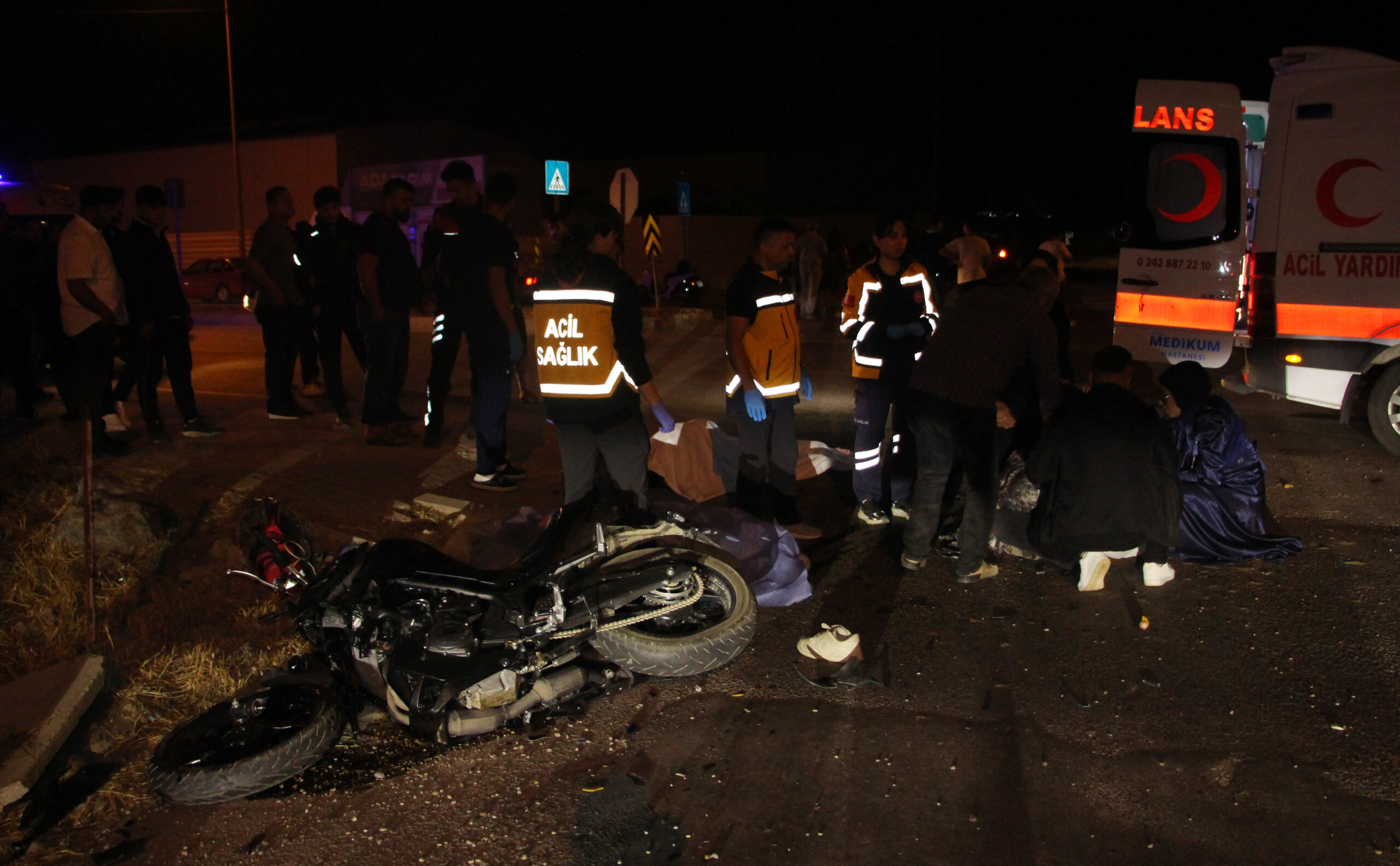 Antalya’nın Kumluca ilçesinde, çöp kamyonuyla çarpışan motosikletteki Hasan Aşkın (18)