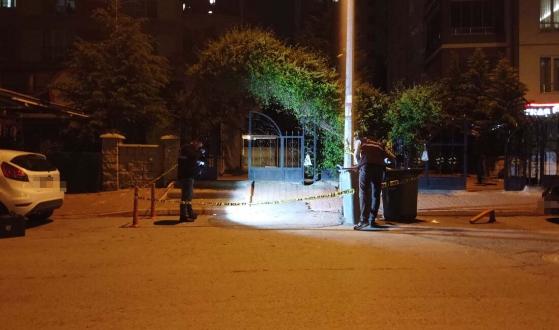 Kayseri’nin Talas ilçesinde sokak ortasında bir kadını darbeden şüpheliyi uyararak