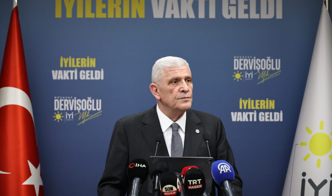 ANKARA / TEKHA İYİ Parti Genel Başkanı Müsavat Dervişoğlu, parti