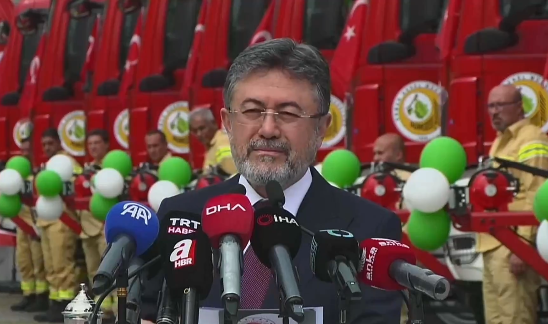 ANKARA / TEKHA Tarım ve Orman Bakanı İbrahim Yumaklı, Orman
