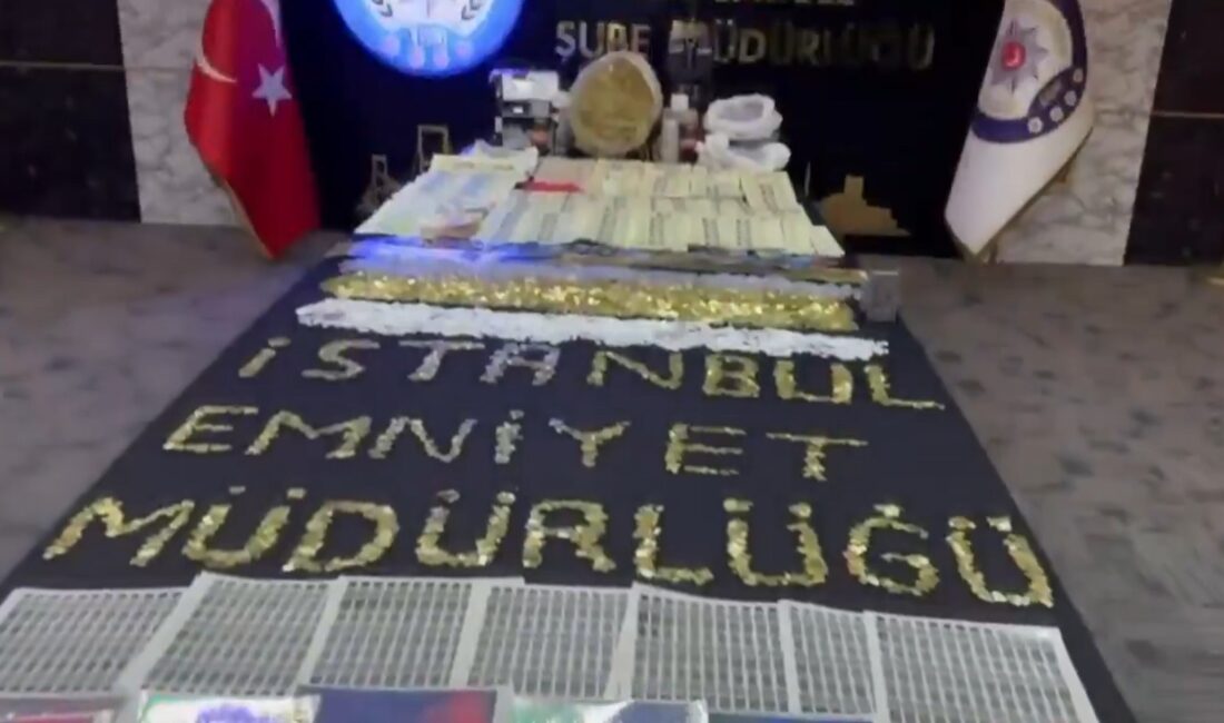 İSTANBUL / TEKHA İstanbul’da düzenlenen operasyonda 660 bin 800 dolar