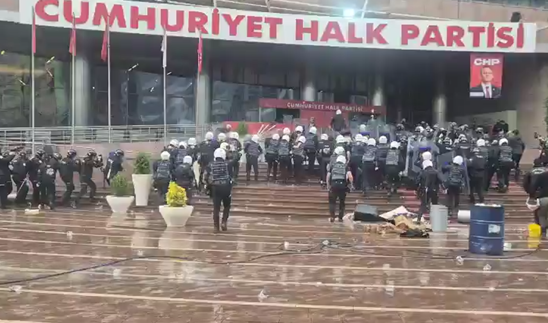 ANKARA / TEKHA Polis ekipleri, Ankara Bölge Adliye Mahkemesinin CHP