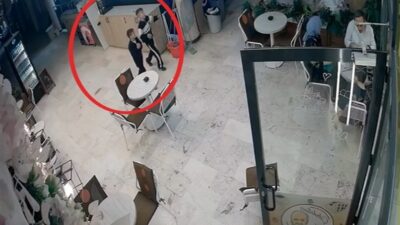 BURSA’nın İnegöl ilçesinde Fenerbahçeliler Derneği’nde yangın çıkaran Baran K. (12)