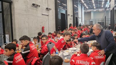 Feriköy Spor Kulübü’nün Bölgesel Amatör Lig’e (BAL) yükselmesinin ardından düzenlenen