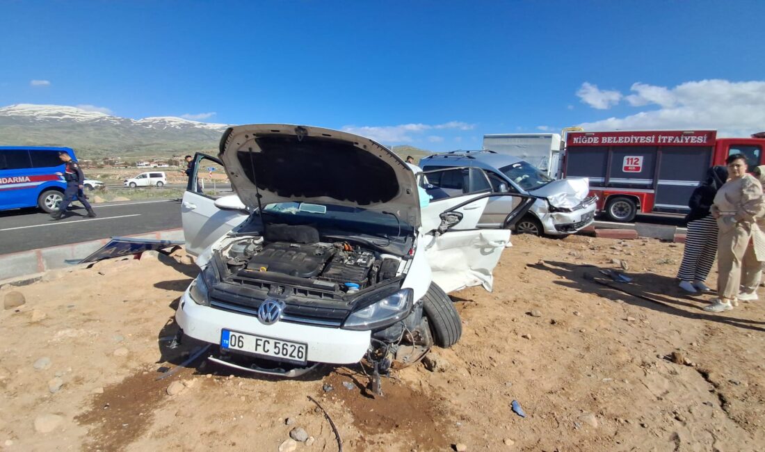 Kaza, sabah saatlerinde, Niğde-Çiftlik kara yolunda meydana geldi. N.G. (48)