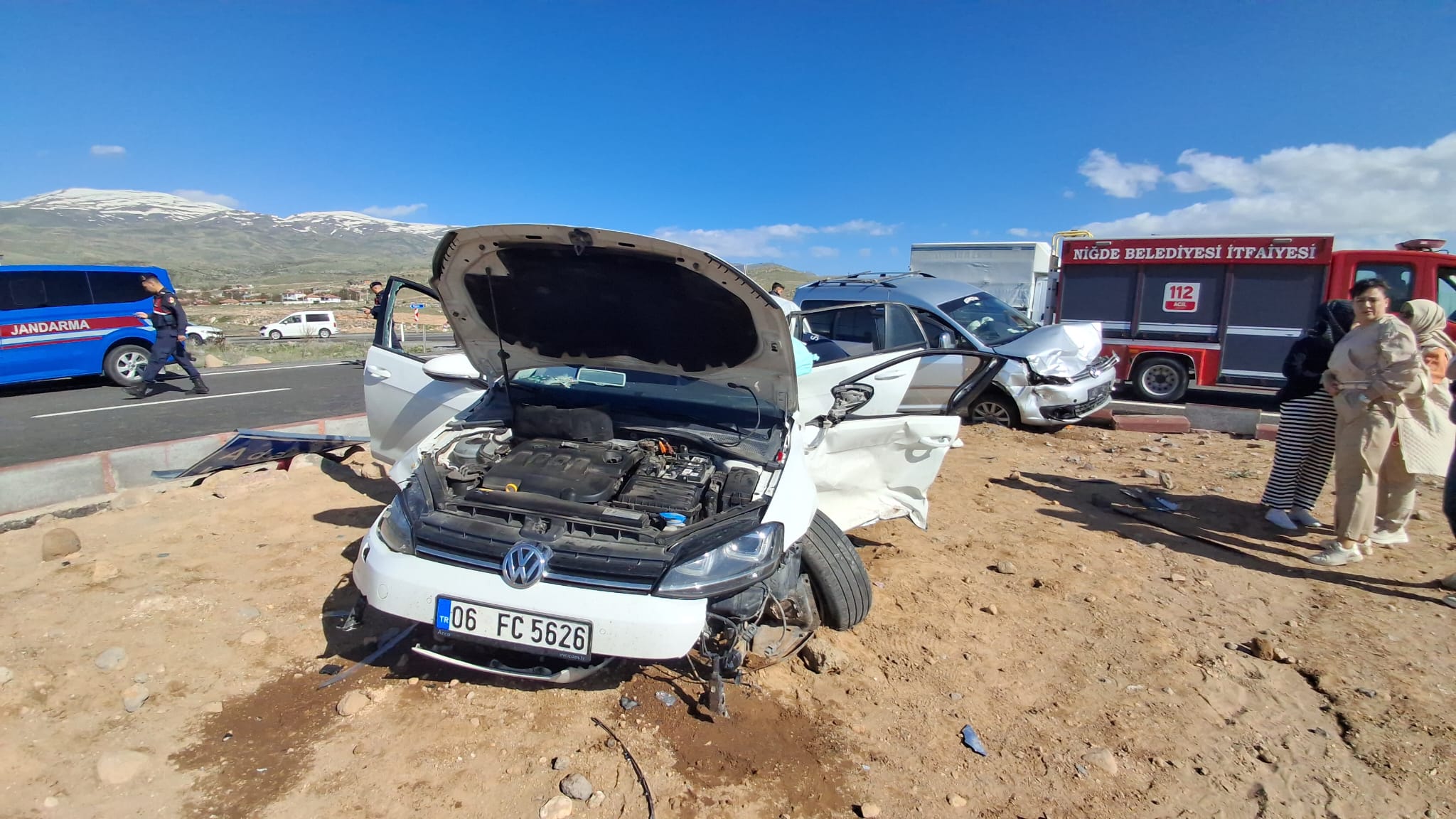Kaza, sabah saatlerinde, Niğde-Çiftlik kara yolunda meydana geldi. N.G. (48)