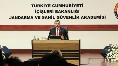 İçişleri Bakanı Mustafa Çiftçi, Jandarma ve Sahil Güvenlik Akademisi tarafından