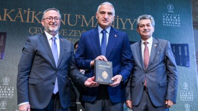İSTANBUL / TEKHA Kültür ve Turizm Bakanı Mehmet Nuri Ersoy,