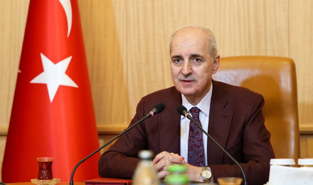 ANKARA / TEKHA TBMM Başkanı Numan Kurtulmuş, Yurtdışı Türkler ve
