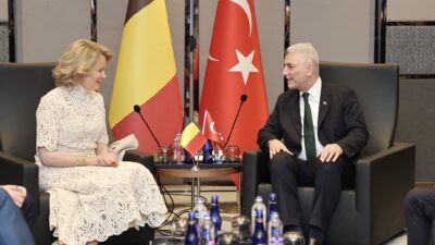 İSTANBUL / TEKHA Ticaret Bakanı Ömer Bolat, İstanbul’da düzenlenen Türkiye-Belçika