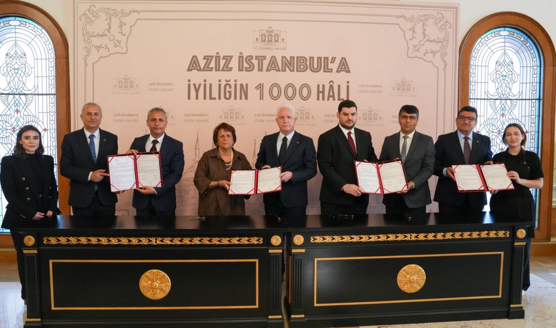 İstanbul Valiliği tarafından yürütülen “Aziz İstanbul’a İyiliğin 1000 Hâli” projesi