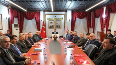 BOLU / TEKHA Bolu Valisi Abdulaziz Aydın başkanlığında; sahipsiz hayvanlara