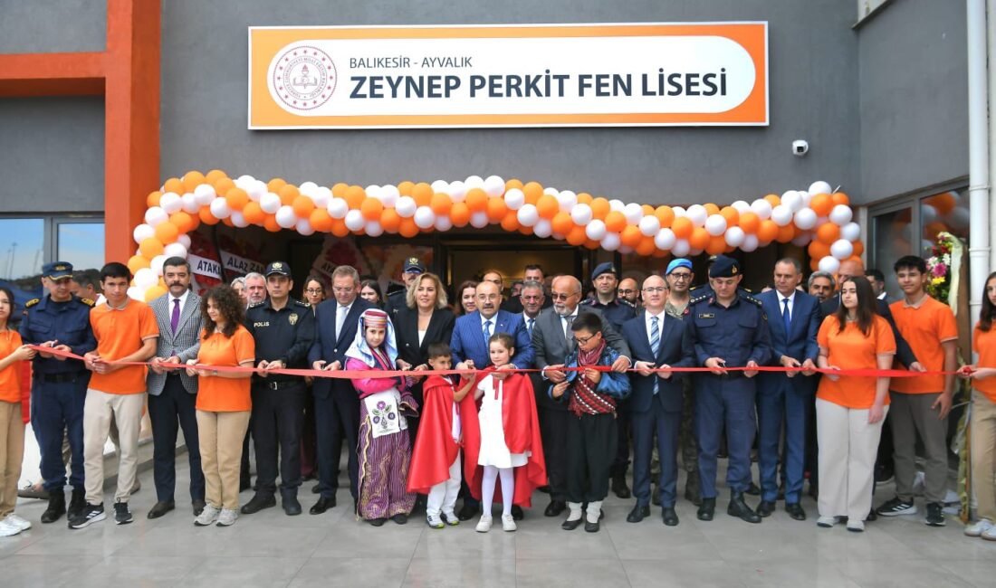 BALIKESİR / TEKHA Balıkesir’in Ayvalık ilçesinde eğitime büyük katkı sağlayacak