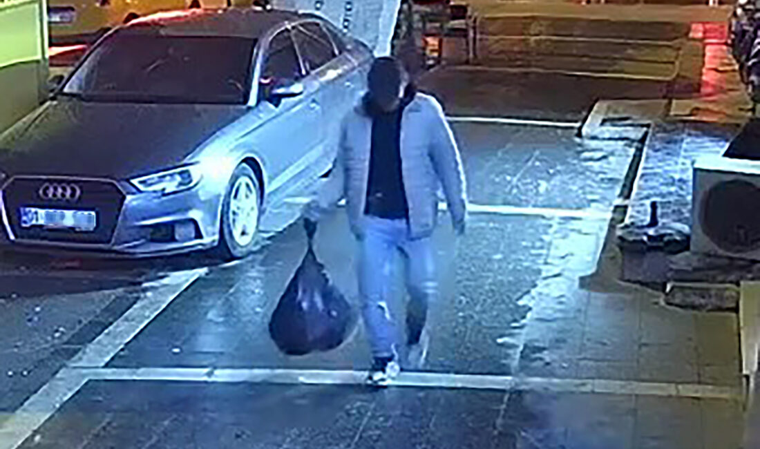 Adana’nın Seyhan ilçesinde bir iş yerine girerek buzdolabındaki alkolü tüketen