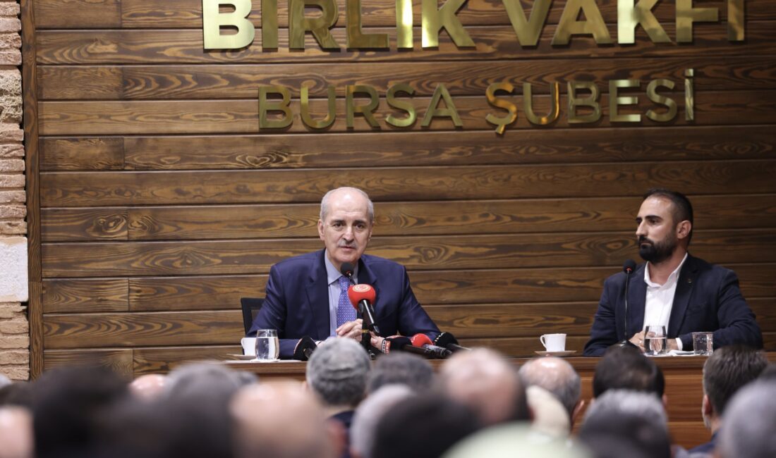 BURSA / TEKHA Türkiye Büyük Millet Meclisi (TBMM) Başkanı Numan