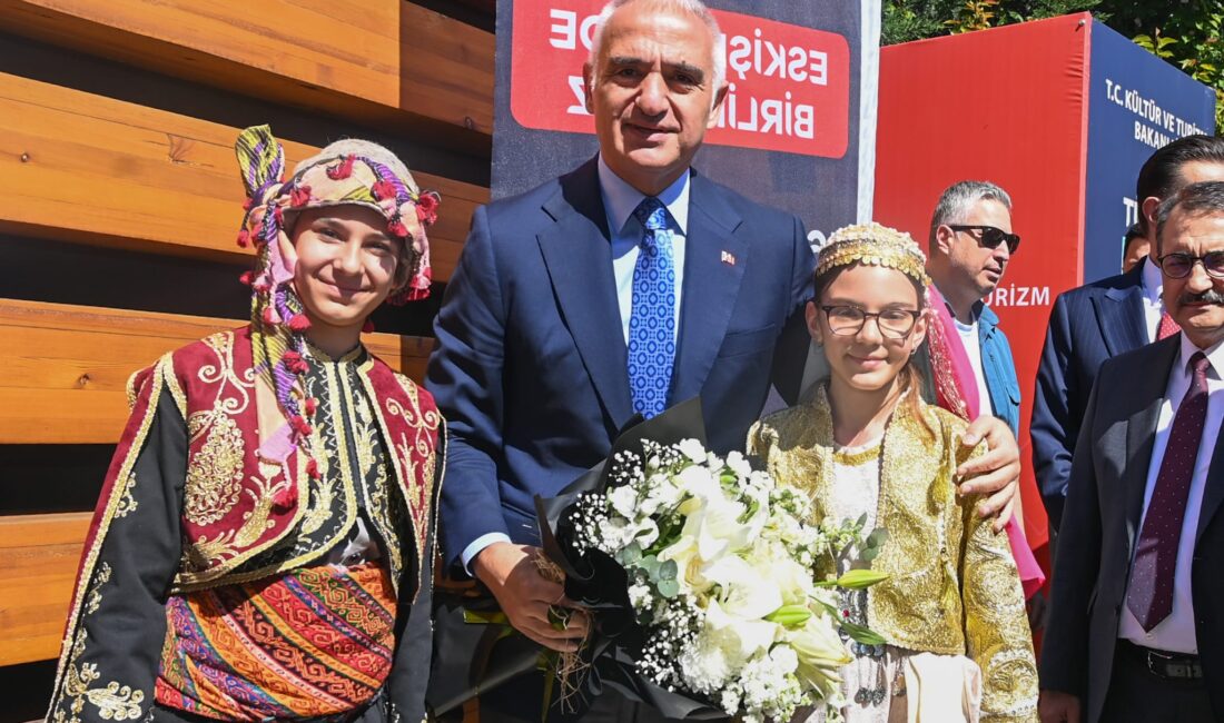 ESKİŞEHİR / TEKHA Kültür ve Turizm Bakanı Mehmet Nuri Ersoy,