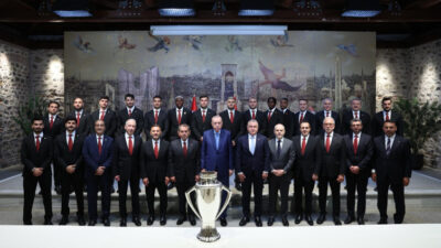 ANKARA / TEKHA Cumhurbaşkanı Recep Tayyip Erdoğan, Trendyol Süper Lig