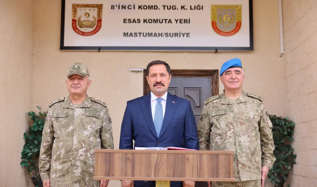 Hatay Valisi Mustafa Masatlı, Bahar Kalkanı Harekât Bölgesi Esas Komuta