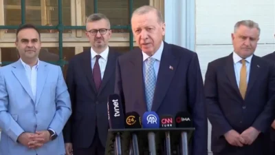 Cumhurbaşkanı Erdoğan Bayram Namazını Çamlıca Camii’nde Kıldı Cumhurbaşkanı Recep Tayyip