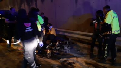 Kocaeli’nin Körfez ilçesinde iki motosiklet, bir hafif ticari araç ve