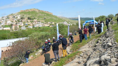 Mardin’in Savur ilçesinde bu yıl ilki düzenlenen ‘Sky Adventure’ etkinliği