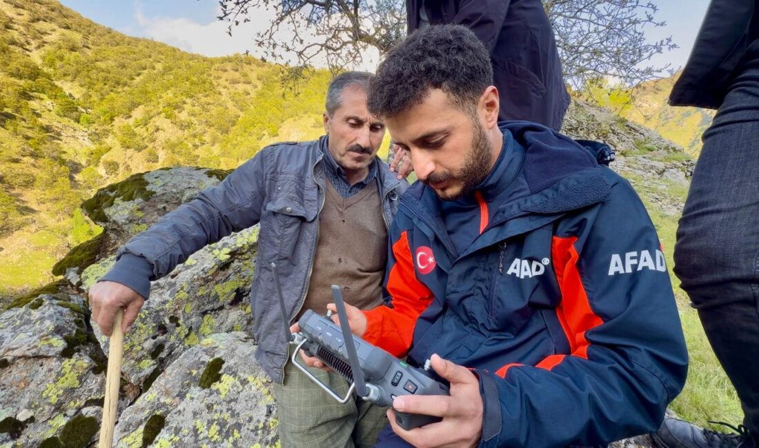 Muş’un Cevizlidere köyünde dereye düşüp kaybolan Gülsima Yıldız’ı arama çalışmaları