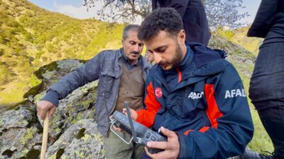 Muş’un Cevizlidere köyünde dereye düşüp kaybolan Gülsima Yıldız’ı arama çalışmaları