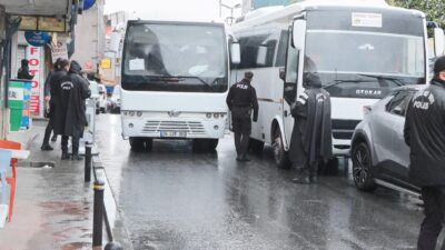1 Mayıs Emek ve Dayanışma Günü nedeniyle İstanbul genelinde uygulanan