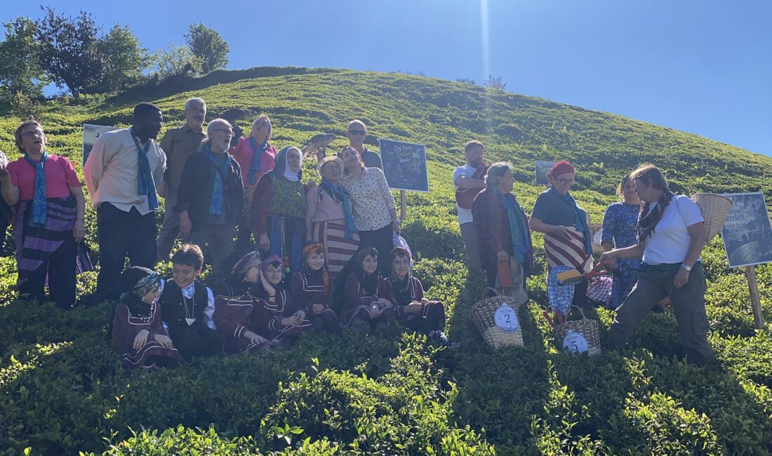 RİZE’nin Ardeşen ilçesinde, çay hasadı ilk kez düzenlenen şenlikle birlikte