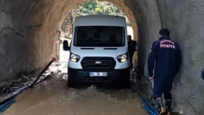Gaziantep’in İslahiye ilçesinde dün etkili olan kuvvetli sağanak yağış, hayatı