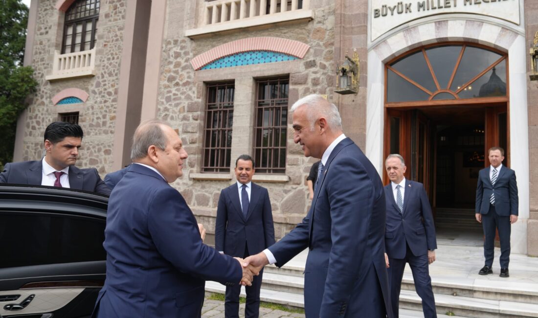 ANKARA / TEKHA Kültür ve Turizm Bakanı Mehmet Nuri Ersoy,