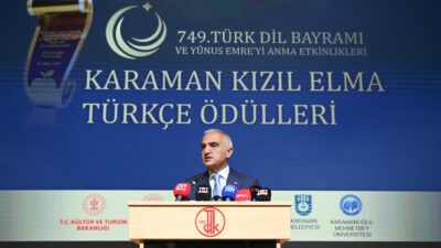 Kültür ve Turizm Bakanı Mehmet Nuri Ersoy, 749’uncu Türk Dil