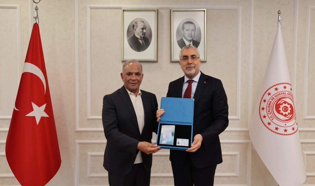Çalışma ve Sosyal Güvenlik Bakanı Prof. Dr. Vedat Işıkhan, Türkiye’nin