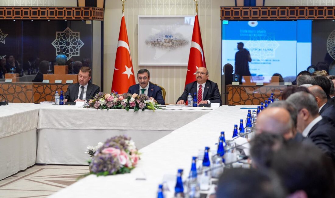 Cumhurbaşkanı Yardımcısı Cevdet Yılmaz başkanlığında, Cumhurbaşkanlığı Külliyesi’nde Kamu Kurumları Denetim