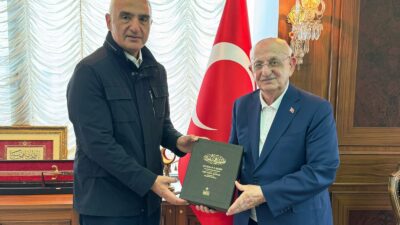 Kültür ve Turizm Bakanı Mehmet Nuri Ersoy, önceki dönem TBMM