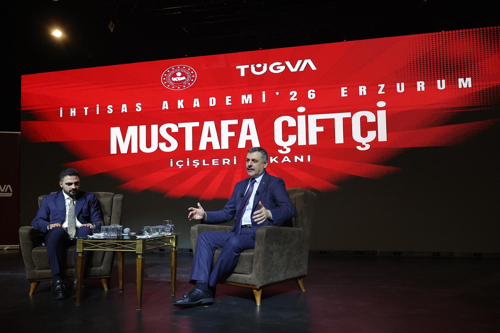 İçişleri Bakanı Mustafa Çiftçi, Atatürk Üniversitesi 15 Temmuz Milli İrade