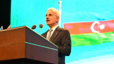 Ulaştırma ve Altyapı Bakanı Abdulkadir Uraloğlu, Cumhurbaşkanlığı Külliyesi’nde düzenlenen Azerbaycan