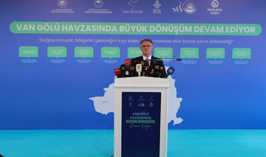 Van Gölü Havzası Koruma Eylem Planı kapsamında yürütülen çalışmalar ve