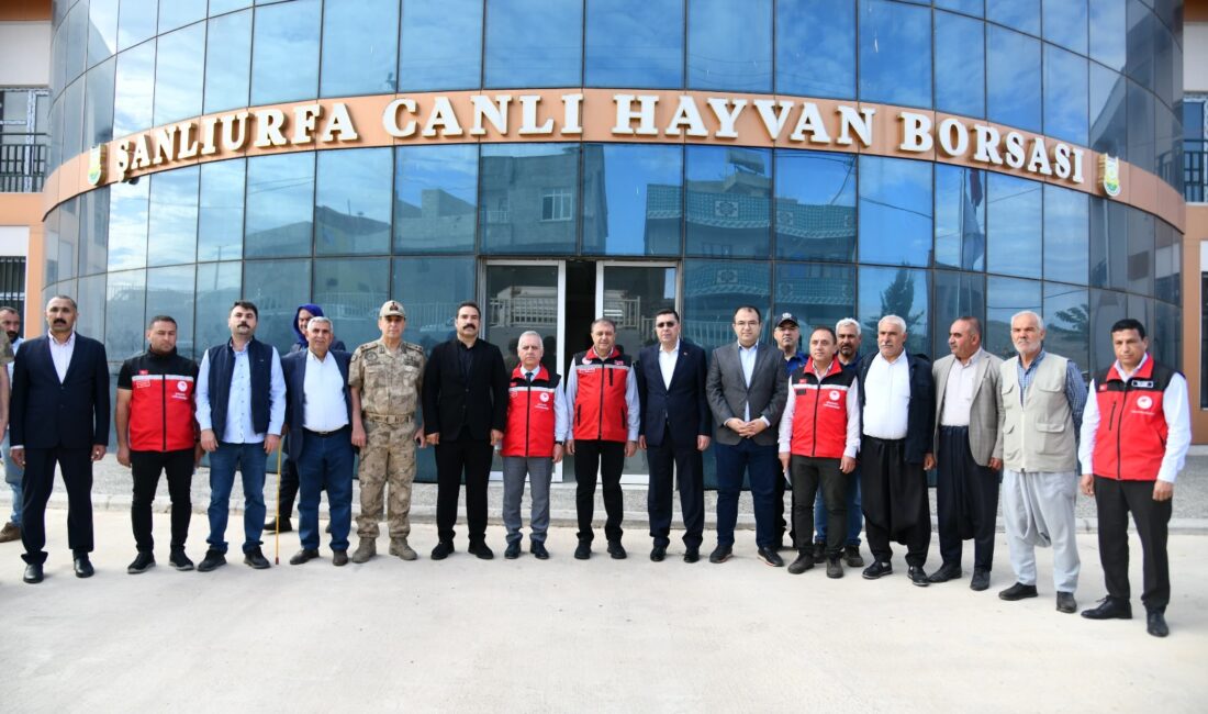 Şanlıurfa Valisi Hasan Şıldak, sabah erken saatlerde Kurban Bayramı öncesinde