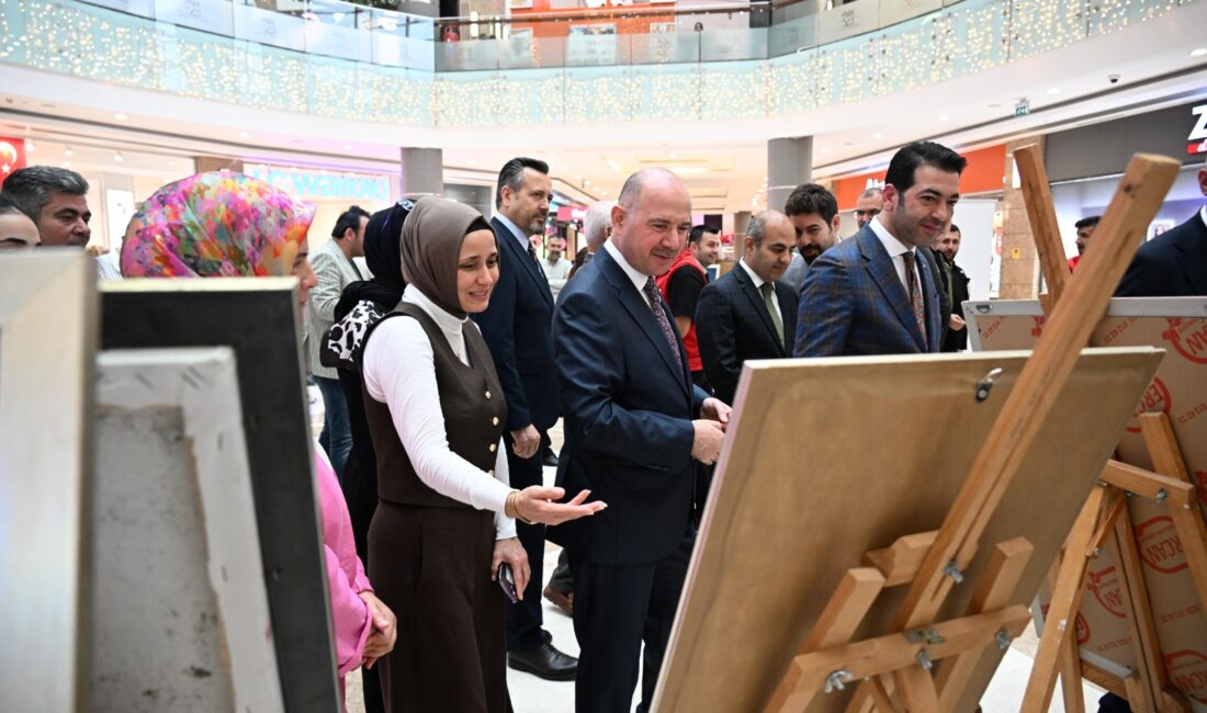 Osmaniye Valisi Mehmet Fatih Serdengeçti, gençlerin çevre şuurunu sanatla, el