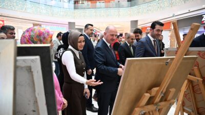 Osmaniye Valisi Mehmet Fatih Serdengeçti, gençlerin çevre şuurunu sanatla, el