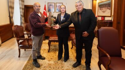   BURDUR / TEKHA Burdur Valisi Tülay Baydar Bilgihan, kentte
